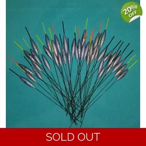 'MATCH RANGE' CLEARANCE x 40 Pole Floats (SRG002)